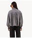 BY-BAR Blouse sarah short thin stripe blouse ash grey stripe