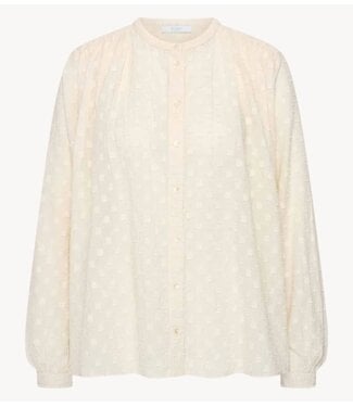 BY-BAR Blouse nyka weave blouse off white weave