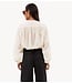 BY-BAR Blouse nyka weave blouse off white weave