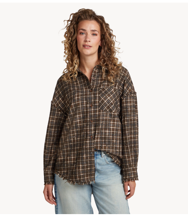 Circle of Trust Blouse CARLY BLOUSE Café noir