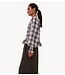 BY-BAR Blouse yena tokyo check blouse tokyo check