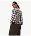 BY-BAR Blouse yena tokyo check blouse tokyo check