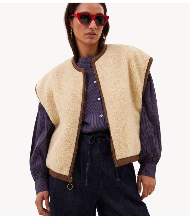 BY-BAR Bodywarmer gio sleeveless jacket