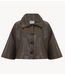 OU. Jas Cape Orsay Chocolate