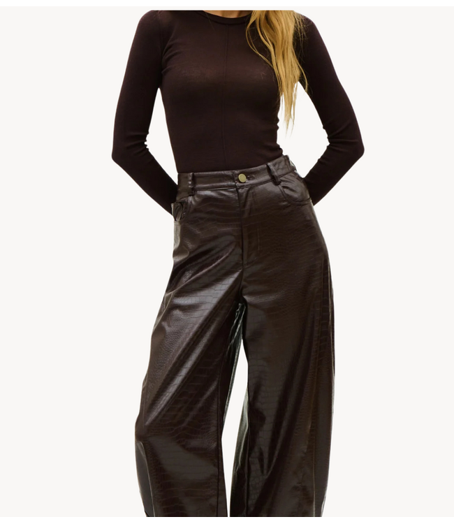 OU. Broek Pants Trail Walnut