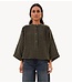 BY-BAR Blouse jess blouse olive check