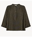 BY-BAR Blouse jess blouse olive check