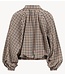 OU. Blouse Blouse Somerset Biscotti Check