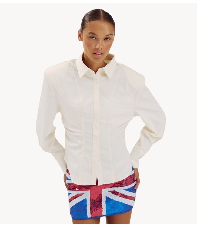HARPER & YVE Shirt KEESJE-LS OFF WHITE