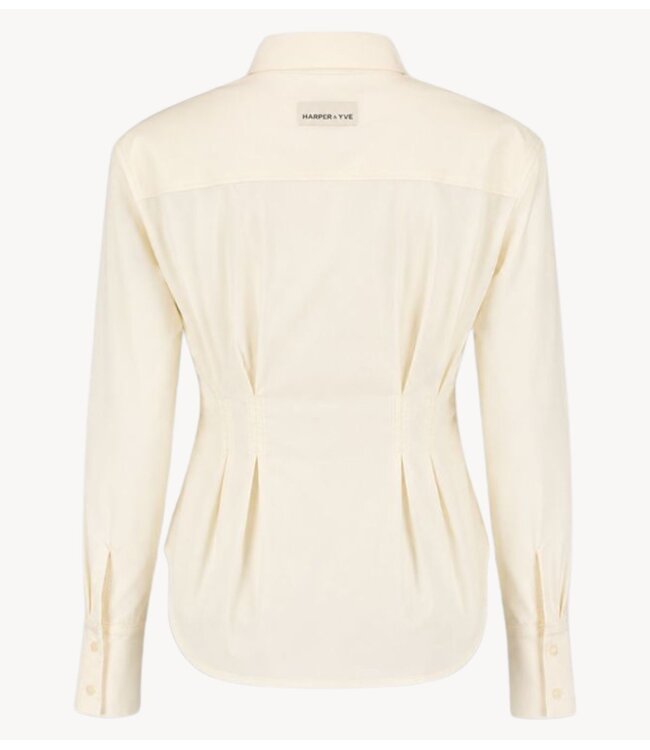 HARPER & YVE Shirt KEESJE-LS OFF WHITE