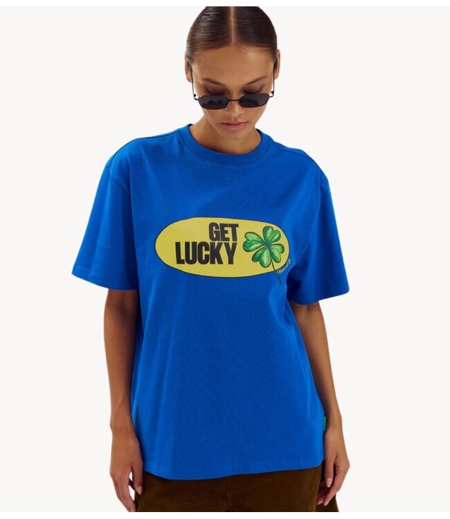 HARPER & YVE T-shirt GETLUCKY-SS Blue