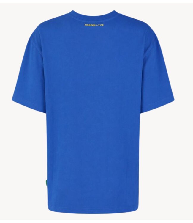 HARPER & YVE T-shirt GETLUCKY-SS Blue