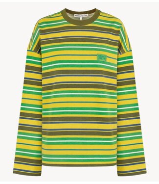 HARPER & YVE Shirt TESSA-LS YELLOW STRIPE
