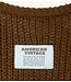 American Vintage Trui CYROW COL ROND MOKA CHINE
