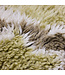 HKLIVING Vloerkleed Fluffy rug, tortoise (180x250cm)