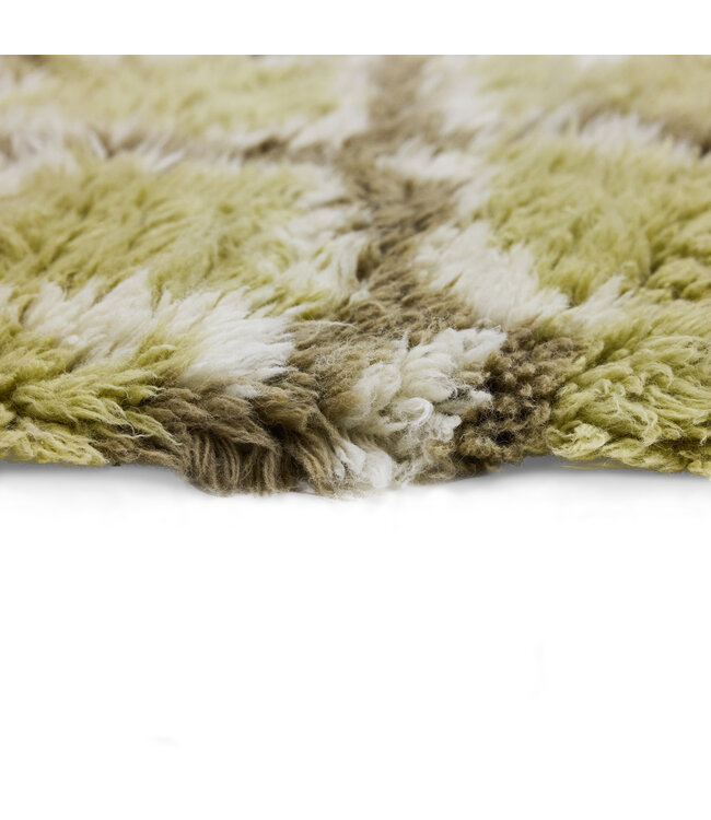 HKLIVING Vloerkleed Fluffy rug, tortoise (180x250cm)