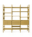 HKLIVING Kast Raw, Mosterd