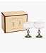 Anna+Nina Glas Evy Cocktail Glass Set of 2 Multicolour
