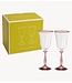Anna+Nina Glas Clara Optic Wine Glass Set of 2 Multicolour