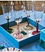 Anna+Nina Glas Clara Optic Wine Glass Set of 2 Multicolour