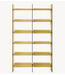 HKLIVING Kast Acrylic 240cm small, olijfgroen