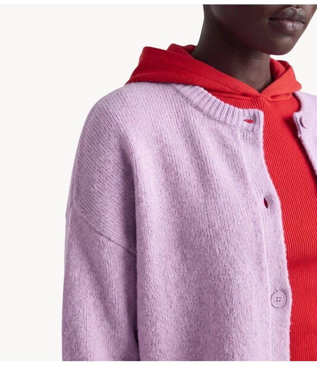 EDITED Vest Konny Cardigan Fragrant Lilac
