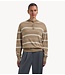 OLAF Shirt STRIPED KNITTED POLO LINT