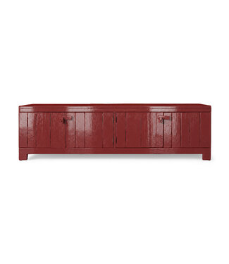 HKLIVING Dressoir Raw, Bordeauxrood