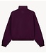 Refined Department Jas ladies knitted sport jacket SANTJE plum