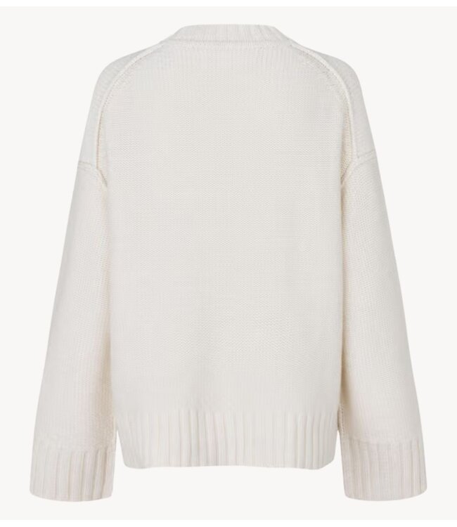 Samsøe Samsøe Trui SAKEIKU SAMSØE SWEATER EGRET