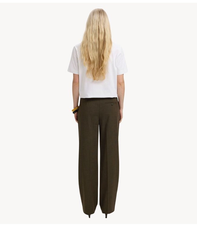 Selected Broek SLWRELAXED SIGNE MW PANT Delicioso