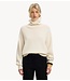 Selected Trui SLWELLIE LS KNIT ROLL NECK Egret
