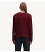 Selected Top SLWESSENTIAL LS BOXY TEE NOOS Tawny Port