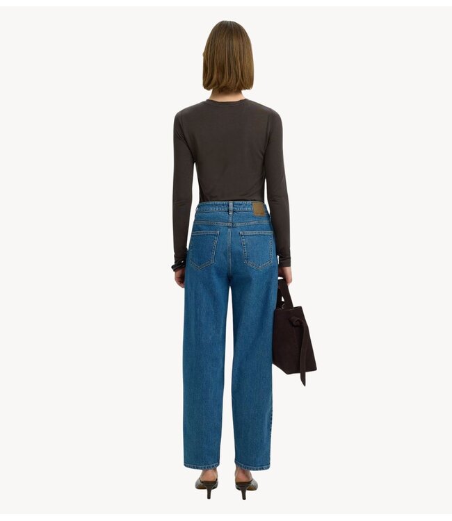 Selected Top SLWMANJA LS O-NECK NOOS Delicioso
