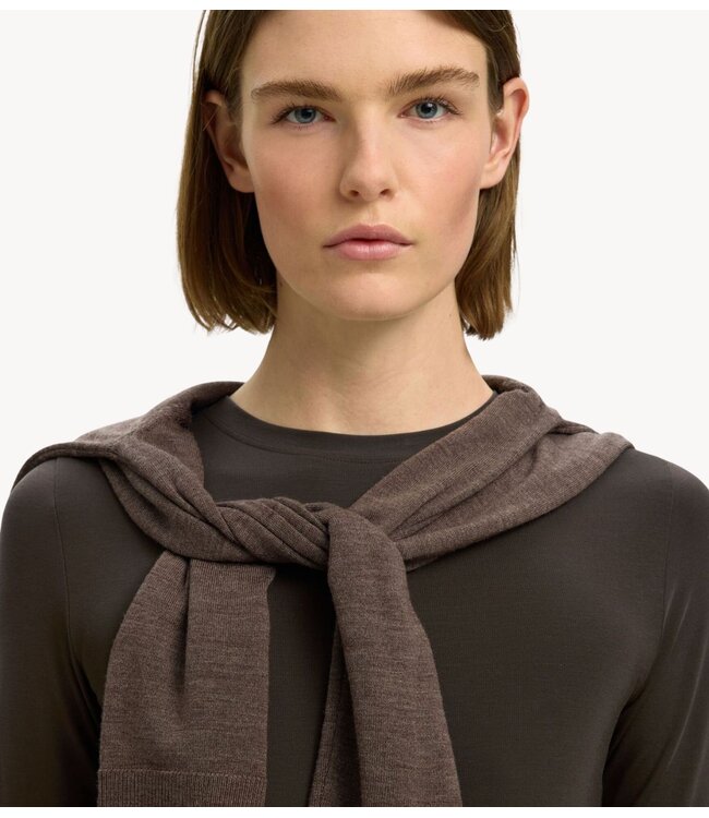 Selected Top SLWMANJA LS O-NECK NOOS Delicioso