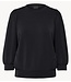 Selected Top SLWTENNY 3/4 SWEAT TOP NOOS Black