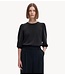 Selected Top SLWTENNY 3/4 SWEAT TOP NOOS Black