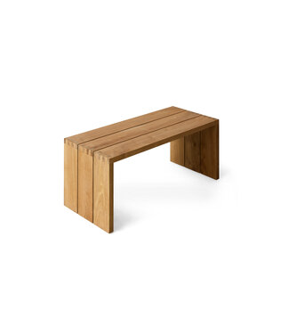 HKLIVING Bankje Wooden bench, teak