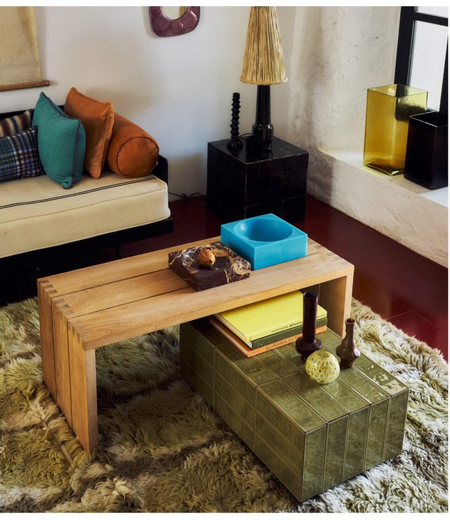 HKLIVING Bankje Wooden bench, teak