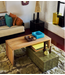 HKLIVING Bankje Wooden bench, teak