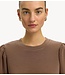 Selected Top SLWTENNY 3/4 SWEAT TOP NOOS Chocolate Chip