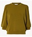 Selected Top SLWTENNY 3/4 SWEAT TOP NOOS Fir Green