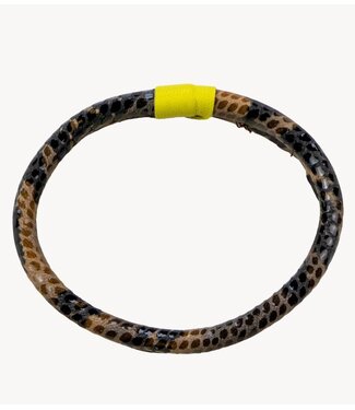 Slingher Armband river Tobacco Snake M