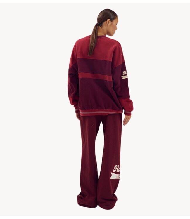 HARPER & YVE Broek FROUKJE-PA TIPSY RED/RUBY RED