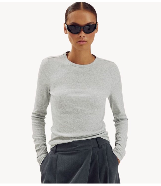 HARPER & YVE Shirt JASON-LS grey melee