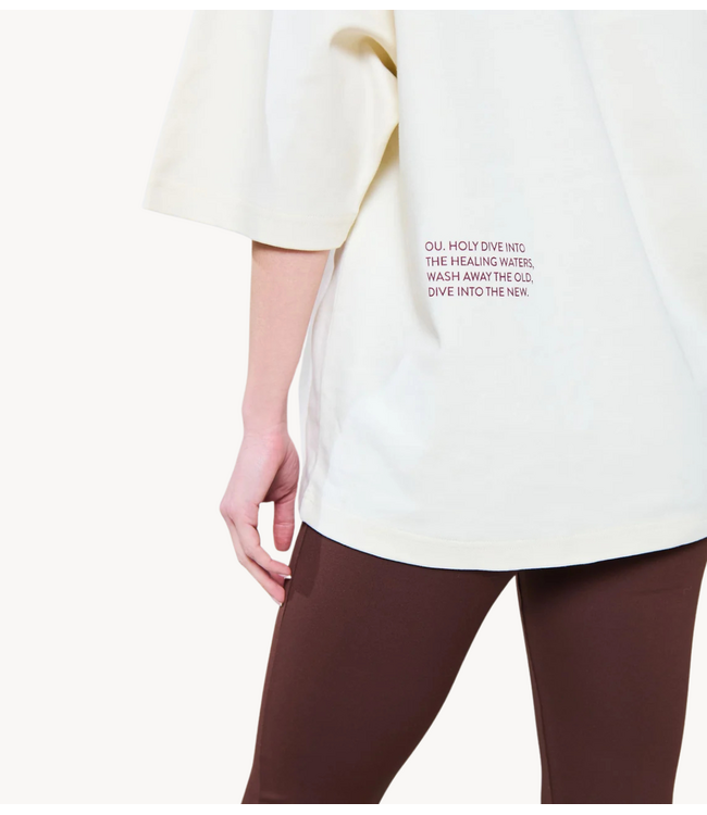 OU. T-shirt Tee Trocadero Wheat