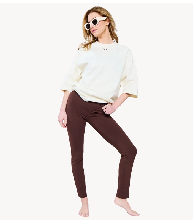 OU. T-shirt Tee Trocadero Wheat
