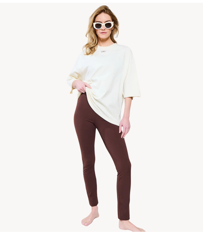 OU. T-shirt Tee Trocadero Wheat