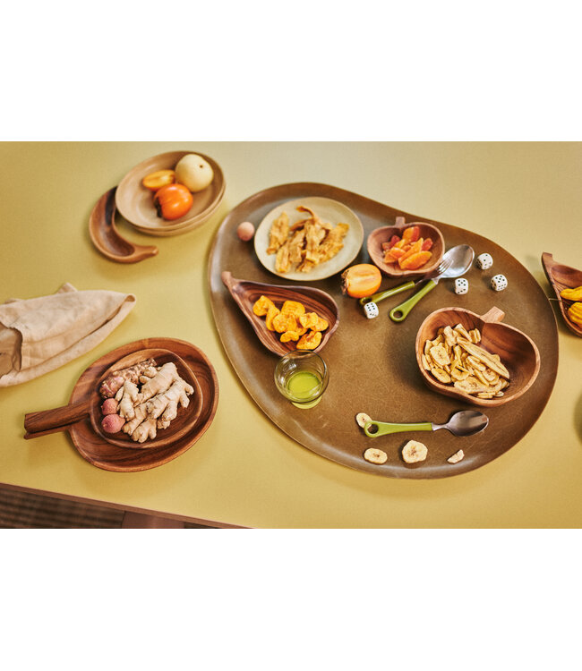 HKLIVING Schaal Acacia platter L