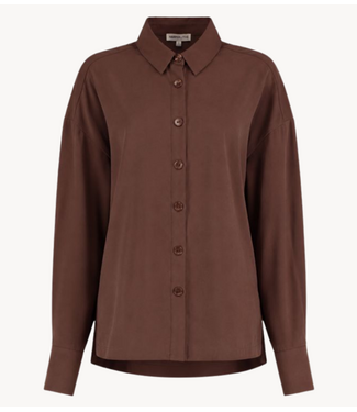 HARPER & YVE Blouse HELENA-LS HOT FUDGE